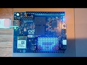 Arduino UNO Q Robot Project: Dual-Brain Sync (Qualcomm MPU + STM32 MCU)