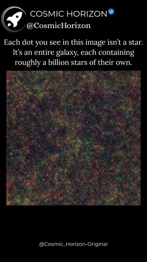 Every dot in this picture is a galaxy!🤯💀 #universe #space #astronomy