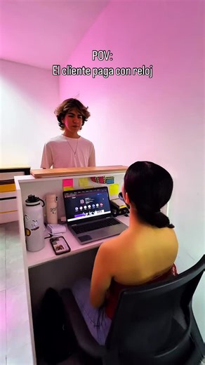 14K views | Cuando el cliente llega modo tecnología avanzada ⌚️ #informatica #cliente #réel #humor #newschool | Newschool | Facebook