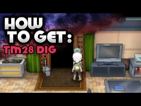 How to Get Dig - Pokemon Omega Ruby and Alpha Sapphire