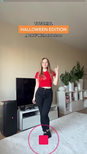 Tutorial: Beat It Dance - Halloween Edition with Michael Jackson!