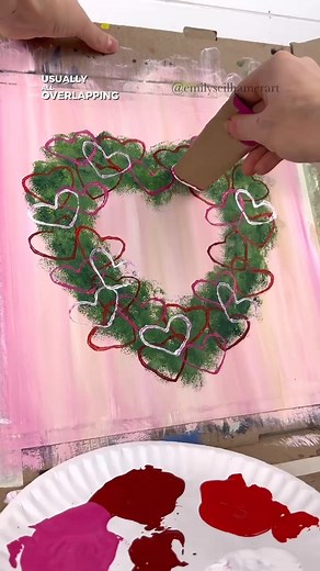 337K views · 330 reactions | [clip] DIY heart stamps! ❤ #easypainting #paintingtips #tipandtricks #hearts #valentinescrafts #kidspainting #artsandcrafts | Emily Seilhamer Art | Facebook