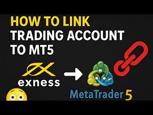 How to link Exness trading account to MT5// Simple Steps