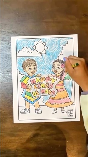 Free Cinco De Mayo Coloring Page Printable