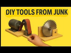 4 DIY Power Tools You Can Build at Home