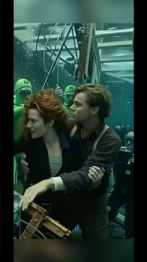 Behind every Titanic scene was pure cinematic magic 🚢✨ #shorts
