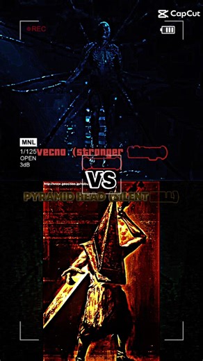 vecna vs pyramid head #silenthill2 #stangerthings #vs #horror #edit