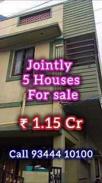 Salem / Kannankurichi bus stand near / total 5 Houses sale / call 934441010 / #vhomesandproperties