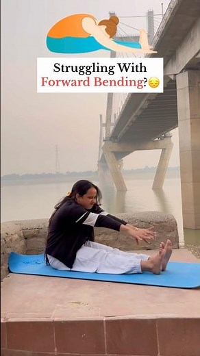 Struggling with Forward Bends? Try This! #forwardbend #forwardbending #glow_withyoga #fitness