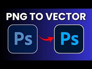 Convert PNG to Vector in Photoshop (The Easy Way!)