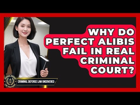 Why Do Perfect Alibis Fail In Real Criminal Court? - Criminal Defense Law Uncovered