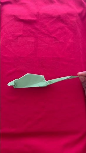 DIY Paper Rat in 26 sec! 🧻✨ | Simple Craft for Beginners