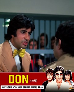 1.5M views · 37K reactions | DON (1978) Full Movie 4K | Amitabh Bachchan, Zeenat Aman, Pran #AmitabhBachchan #ZeenatAman #DON | Ultra Bollywood | Facebook