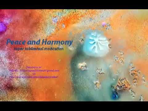 10Hrs/Inner Peace & Harmony/Super Subliminal Meditation/Positive Change/Good Mental Health/Airplane
