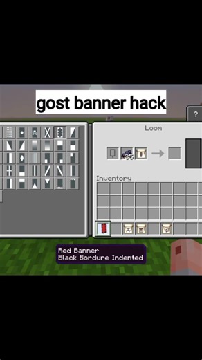 Minecraft crazy ghost banner design | Ferry verse | #minecraft