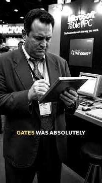 Bill Gates Had The iPad First. Microsoft Fumbled It. #techhistory #hiddenhistory #facts