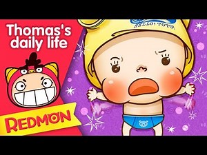Changing clothes - Thomas's daily life [REDMON]