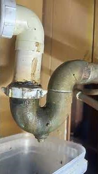 BAD DRAIN LEAK FIXED