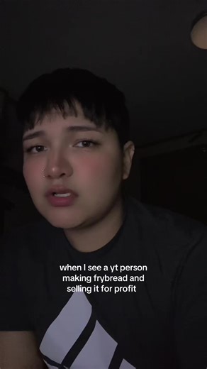 naming them weird things like alien saucers or something too 😭 #indigenoustiktok #nativeamerican #nativetiktok #frybread