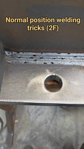 472K views · 11K reactions | Normal position welding tricks (2F) #myfollowers #ironmetal #weld #welder #welding #higlights #foryoupage #viral #video #reelslife | Welder Pesong | Facebook