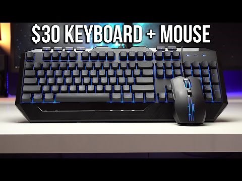 $30 Gaming Keyboard & Mouse Combo Any Good? CM Devastator II