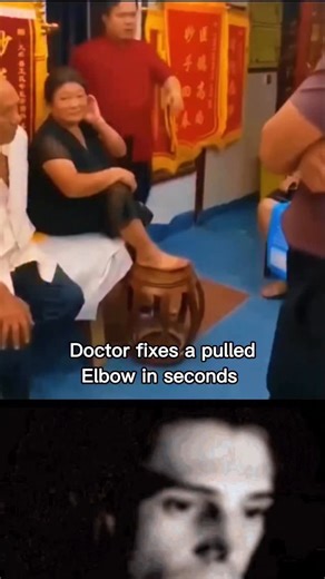 Beyond the stars on Instagram: "Doctor fixes a Pulled Elbow in seconds Watch how a skilled doctor instantly fixes a condition called nursemaid’s elbow – a common injury in toddlers caused by a sudden pull on the arm. In just seconds, he gently rotates and pops the joint back into place without any tools or tears. Moments later, he hands the little girl a treat… and she grabs it effortlessly with the same arm! 🩺✨ A perfect example of calm, quick, and confident medical care in action. PulledElbow