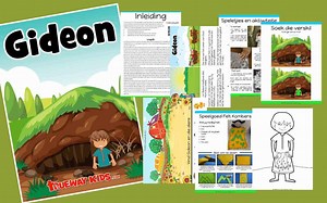 Gideon - Gratis drukbare Bybel lesse - Trueway Kids