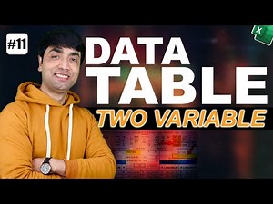 Two Variable Data Table in Excel in Hindi