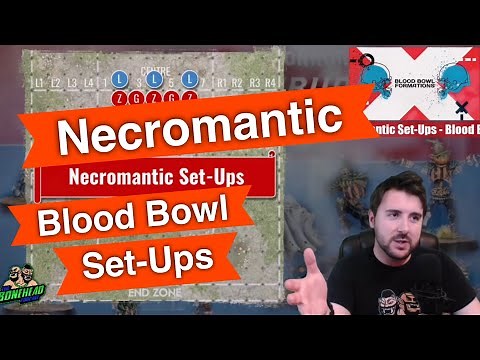 Necromantic Set-Up Formations for Blood Bowl - Blood Bowl 2020 (Bonehead Podcast)