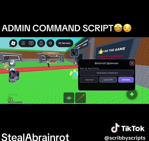 Roblox Admin Command Script - StealAbrainrot Hacks