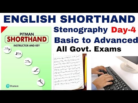 English Shorthand Full Course for Beginners |शार्ट-हैंड|Pitman |Step-by-Step#shorthand#stenographer