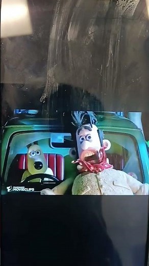 WALLACE & GROMIT CURSE OF THE WERE-RABBIT (2005) Were-Rabbit Wallace Roar But It's Shrek Roar