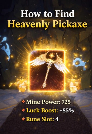 How to Obtain the New Heavenly Pickaxe in the Maze