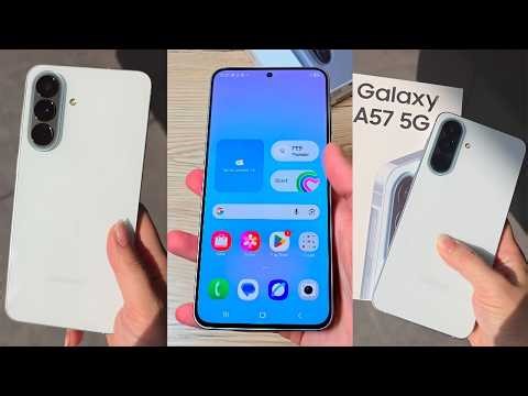Samsung Galaxy A57 5G Unboxing – First Look & Hands-On!