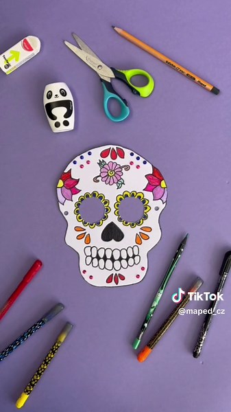 Vyrobte si Halloween masku: Inspirace na kreativitu! 🎃💀