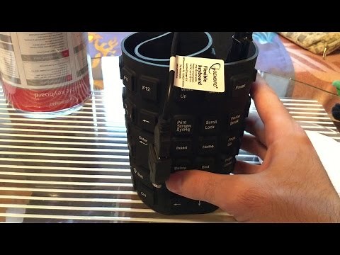 GEMBIRD Flexible Keyboard (Unboxing)