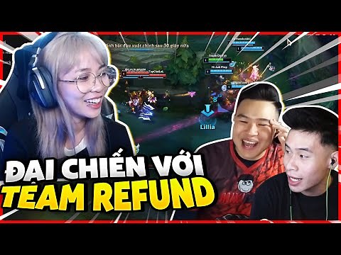 LMHT | MisThy và pha combat căng thẳng cùng team Refund. Dev Nguyễn,Rambo bất ngờ outplay?!