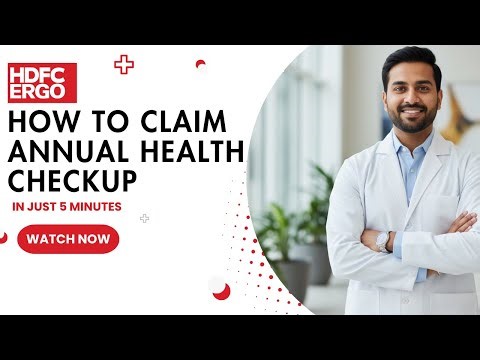 🔥 HDFC Ergo Health Checkup Claim Kaise Kare ✅ | HDFC HERE App Step by Step | Hindi