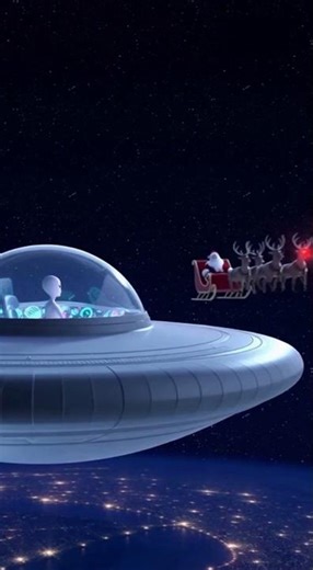 Alien Fail #13: Santa's Sleigh 🛸🎅 #shorts