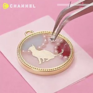 18K views · 396 reactions | Flying Kittens and Balloons?! Cute DIY Cat Earrings via C CHANNEL Art&Study | C Channel | Facebook