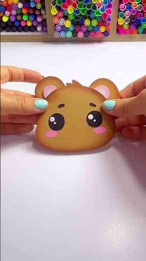 Osito en foami para mamá🧸🩷 #manualidades #diy