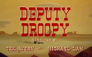 米高梅动画德鲁比副警长德鲁比 Deputy Droopy.1955.重制版标题卡