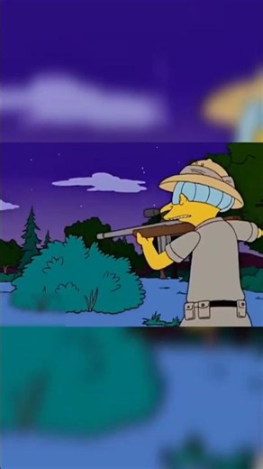 BURNS y la REENCARNACIÓN de APU 👻😂 | #simpsonsba #shorts #shortsviral #lossimpson