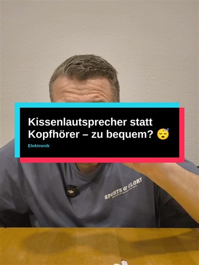 Kissenlautsprecher statt Kopfhörer – zu bequem? 😴 Ultradünner PAXA S1 Bluetooth-Kissenlautsprecher mit CD-Player: Musik & Hörbücher zum Einschlafen, weich, immersiv, kompatibel mit Android & iOS. #fyp #tiktokshop #Elektronik #Bluetooth #Einschlafen