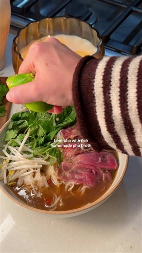 Beef Pho with Rich Homemade Pho Broth Recipe