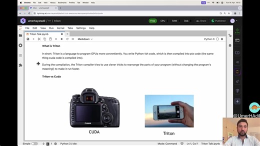 Lecture 14 - Practitioners Guide to Triton