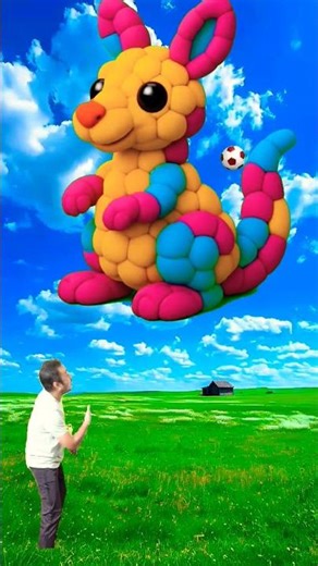 The Creative Kangaroo Mascot Takes Over the Football Field