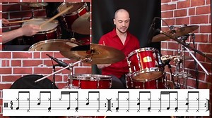 14K views · 788 reactions | New #BetterDrums FB video. In 60 seconds get a useful left foot hi hat work out for pop/rock grooves. #Coordination #DrumLesson | Harald Huyssen | Facebook