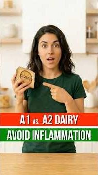 Can You Eat Dairy on an Anti Inflammatory Diet - A1 vs A2 Dairy Explained #AntiInflammatoryDiet