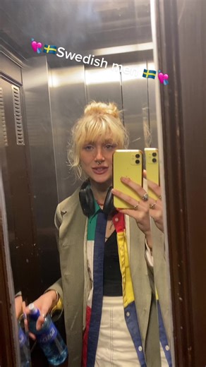 Swedes at the Bus Stop: Social Distancing or Swedish Humour?